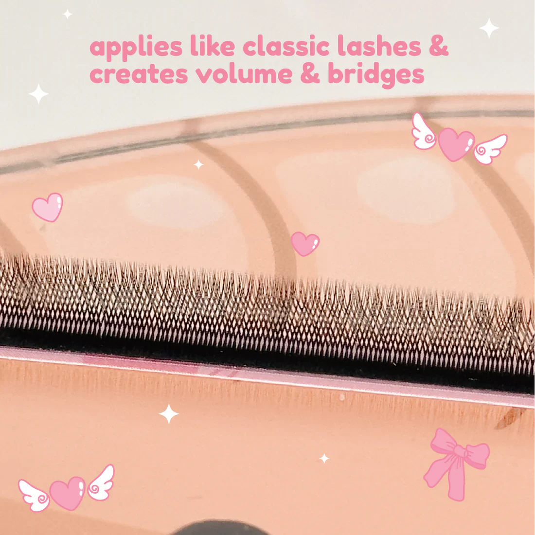 elan Lovely YY lashes + 1 mini lash glue 0.05 CC - Image 3