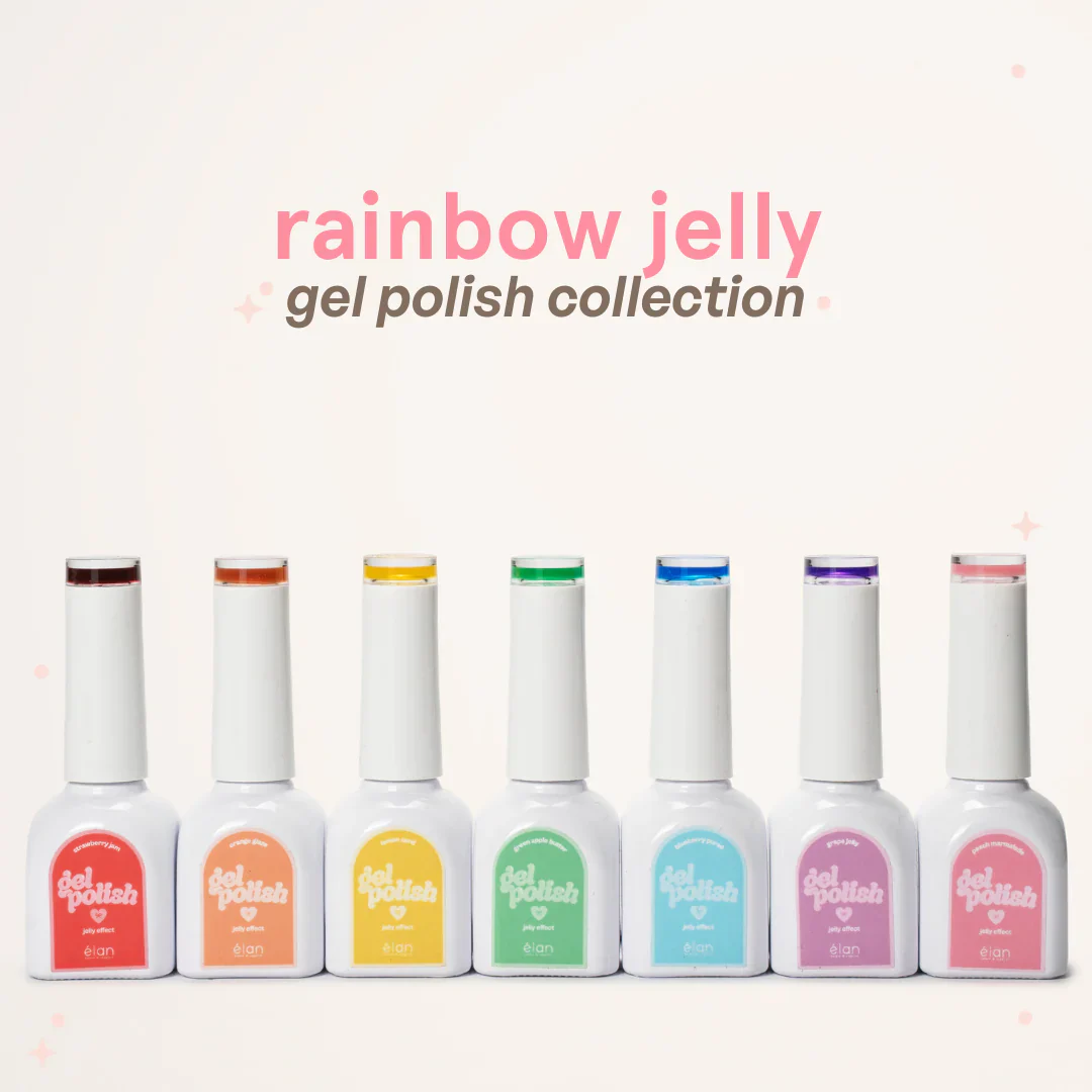 Elan Rainbow Jelly Gel Polish Collection