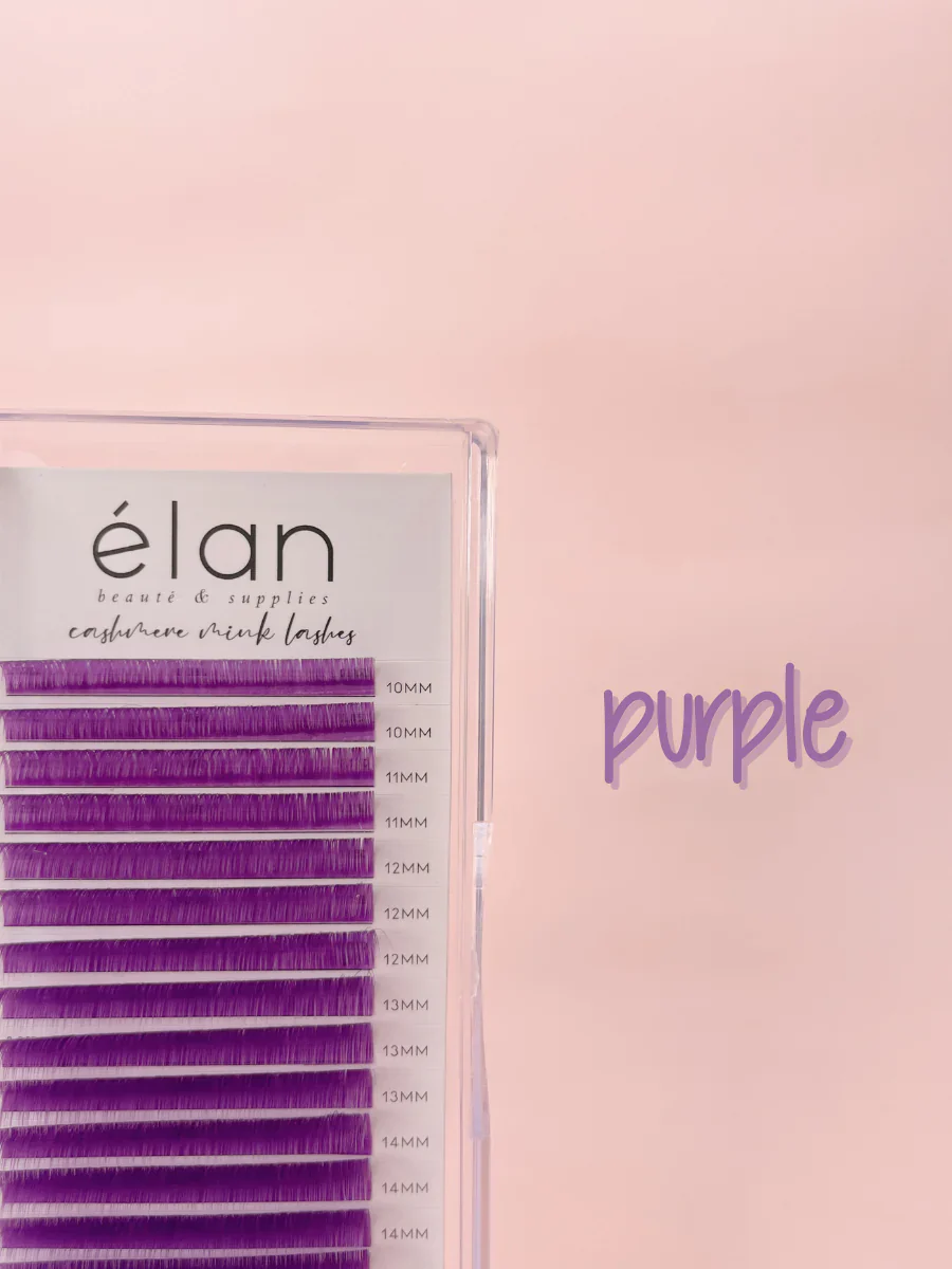 Elan Single Color 0.05 Cashmere Mink Lashes - Image 4