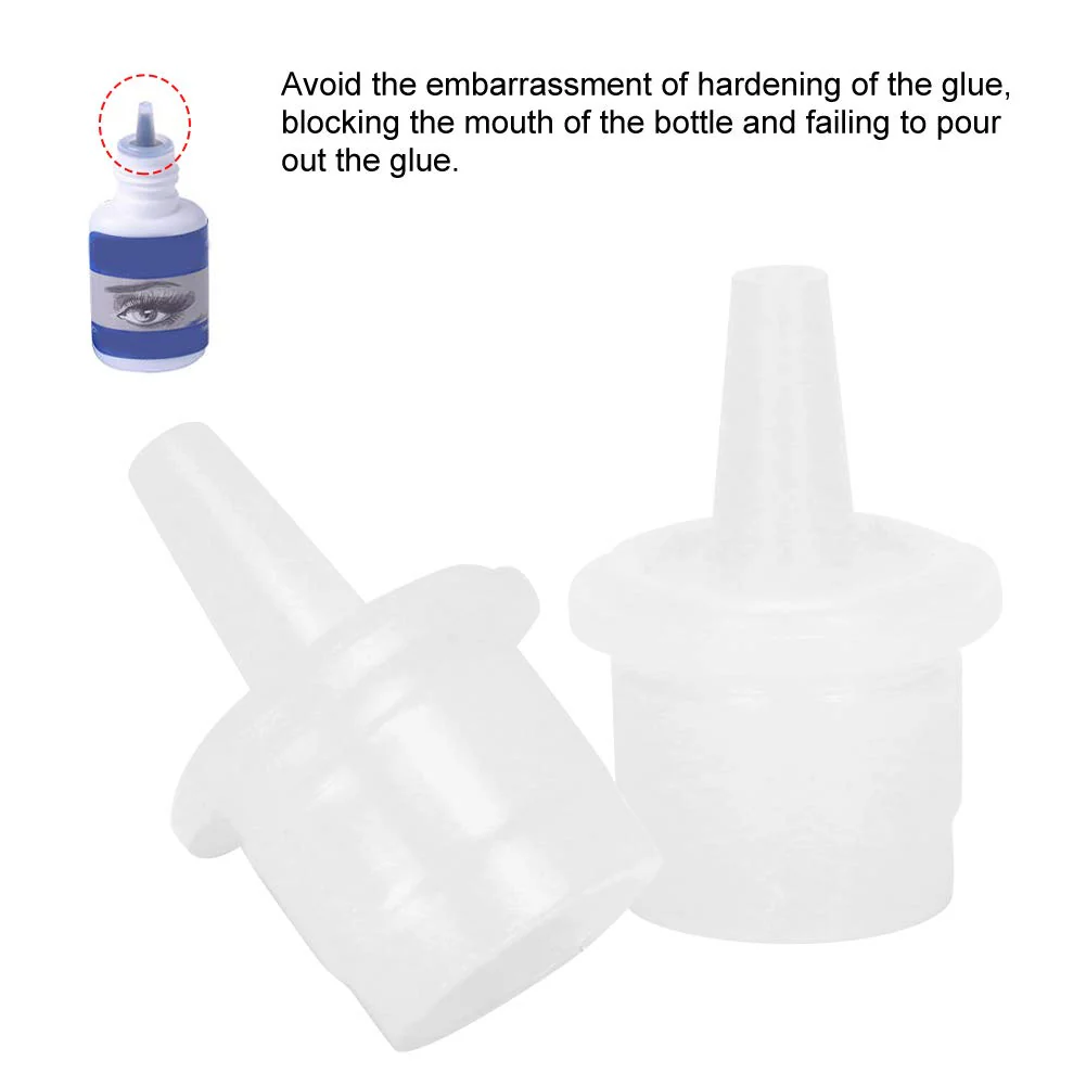 Eyelash Extension Adhesive Nozzle Replacments 50pc - Image 3