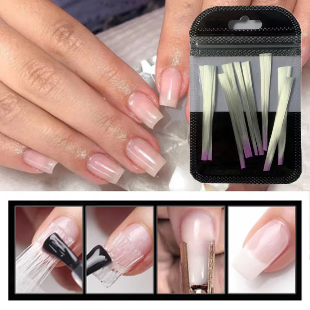 Fiberglass Nail Extension Silk (10pc) - Image 2