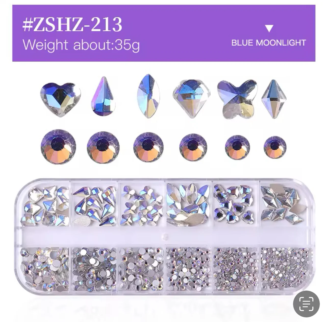 Flat Back Multi-Shaped Rhinestones - Image 10