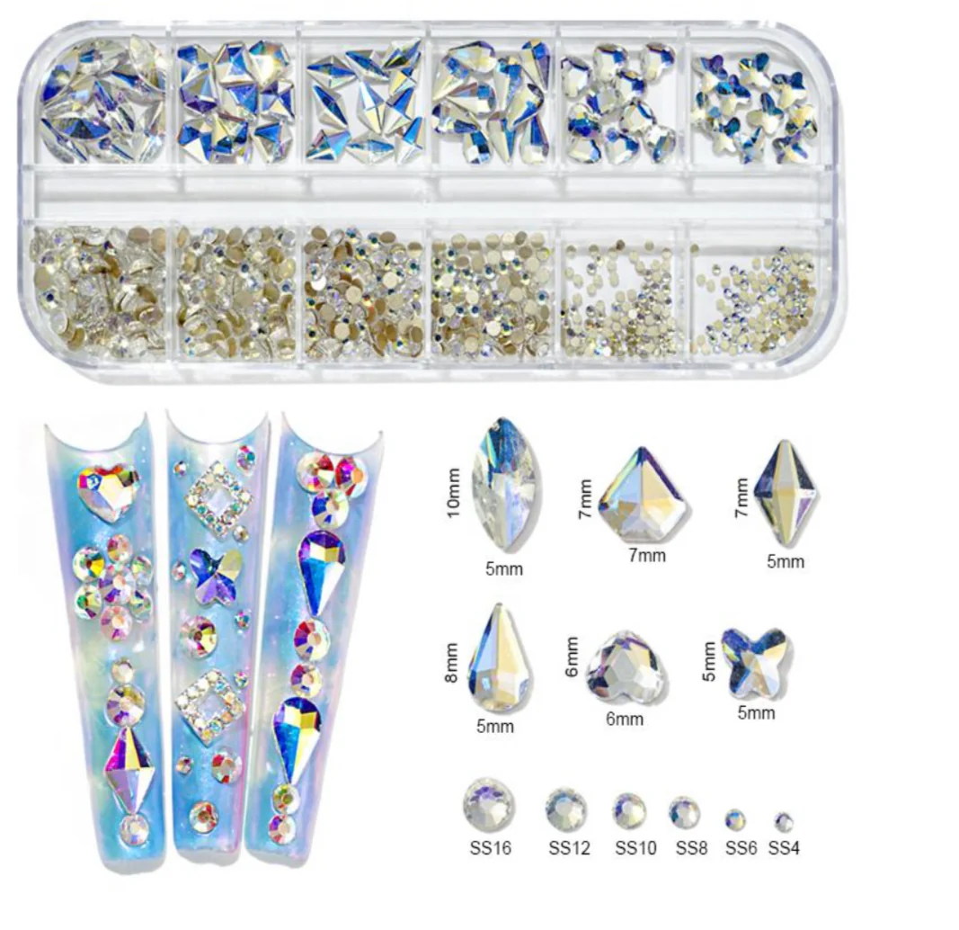 Flat Back Multi-Shaped Rhinestones - Image 10
