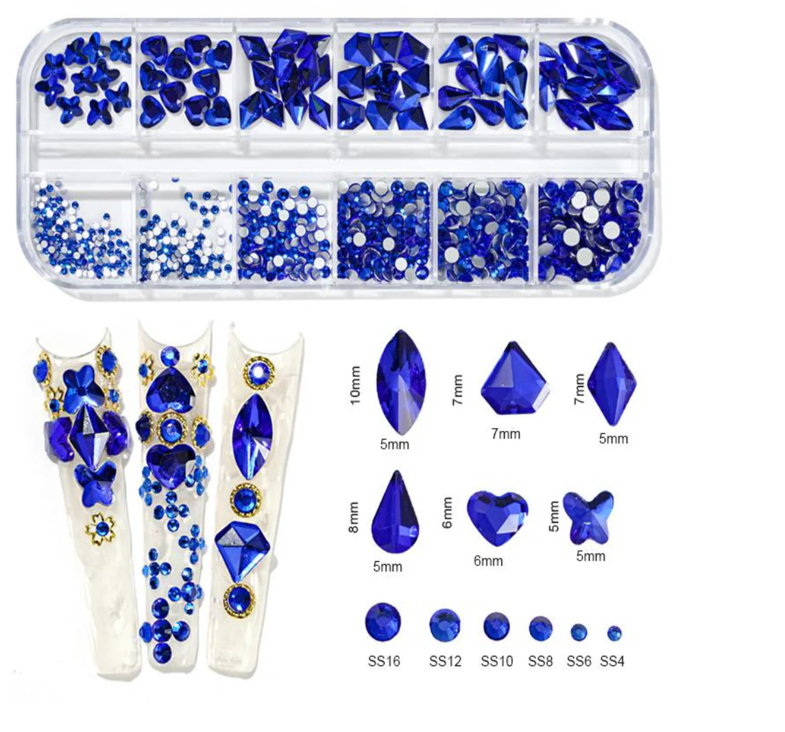 Flat Back Multi-Shaped Rhinestones - Image 3