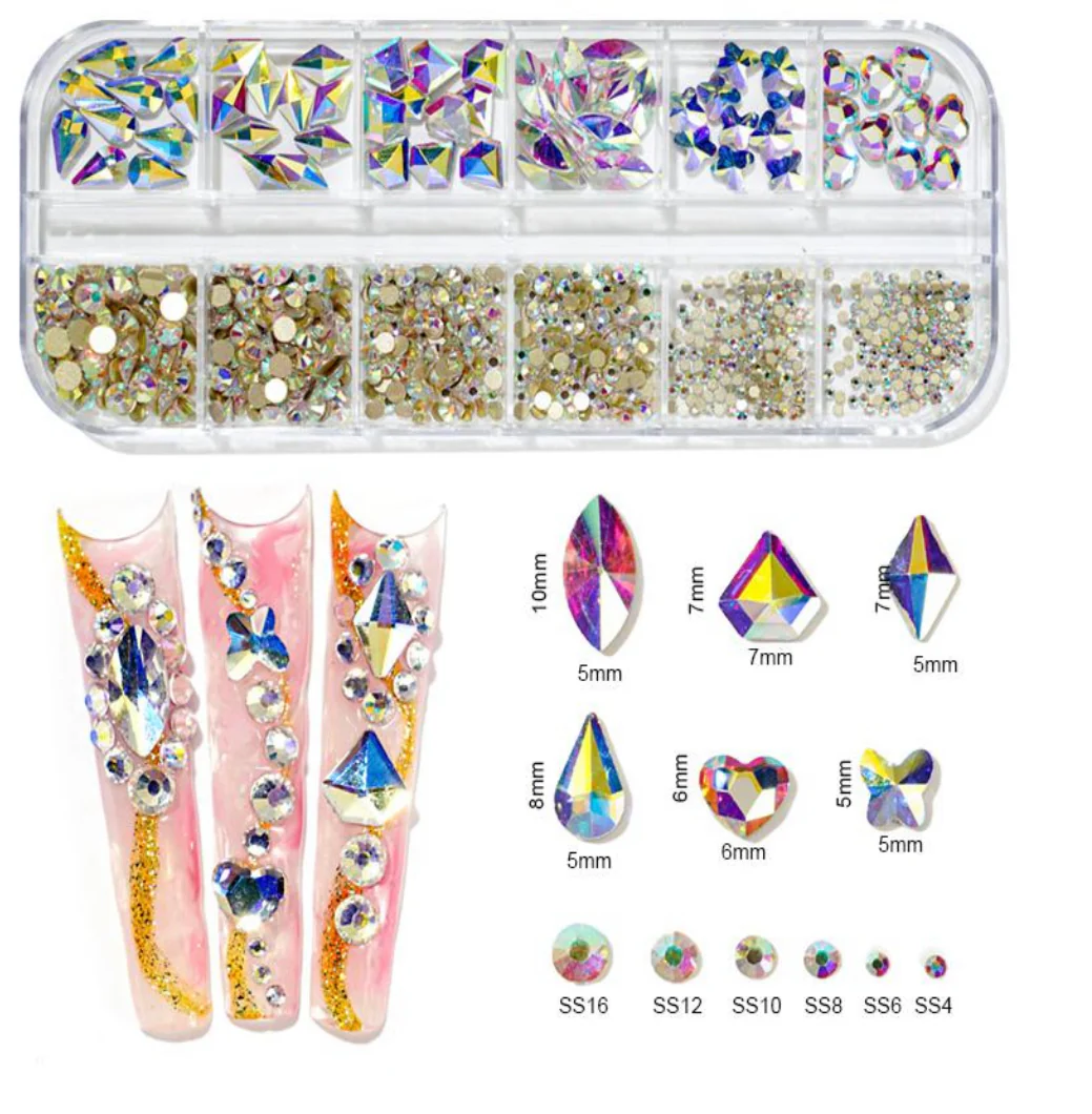 Flat Back Multi-Shaped Rhinestones - Image 4