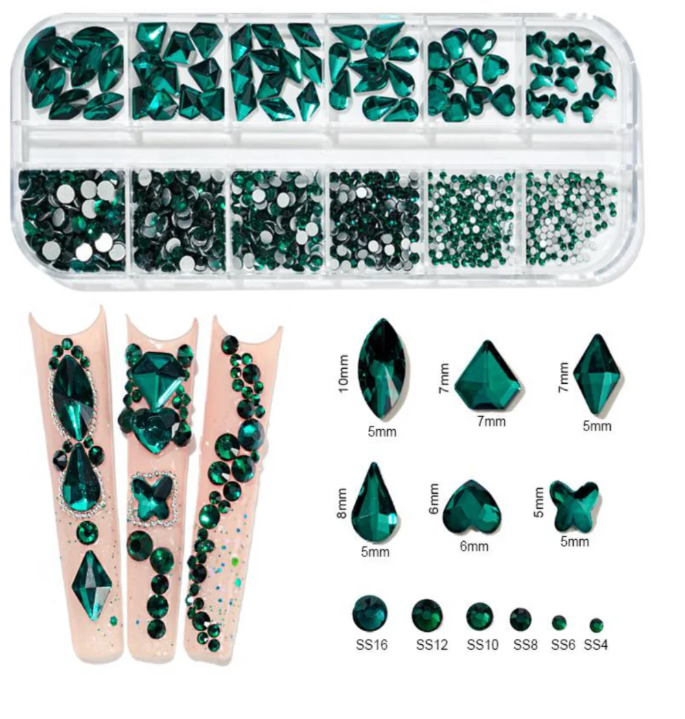 Flat Back Multi-Shaped Rhinestones - Image 6