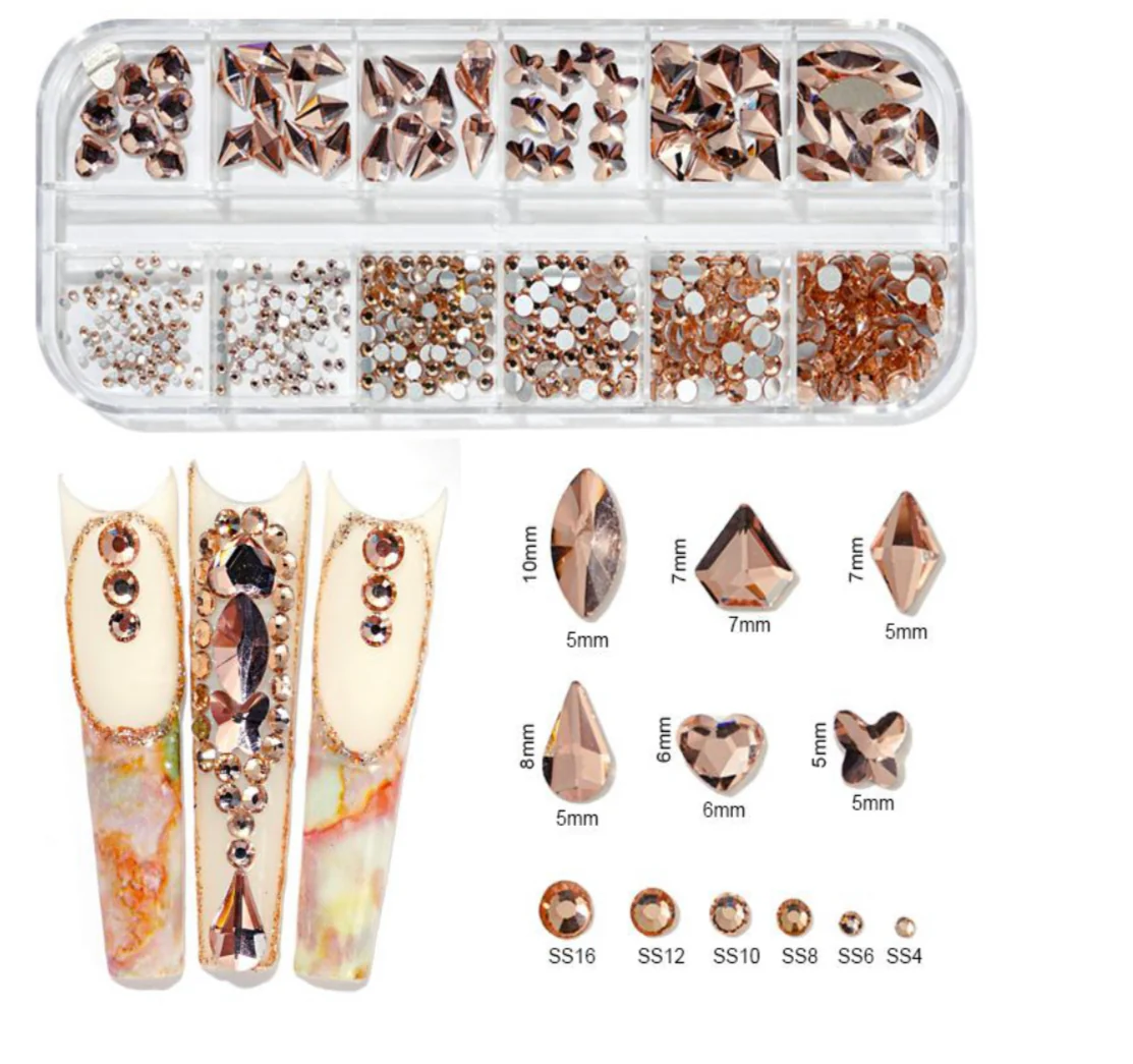 Flat Back Multi-Shaped Rhinestones - Image 7