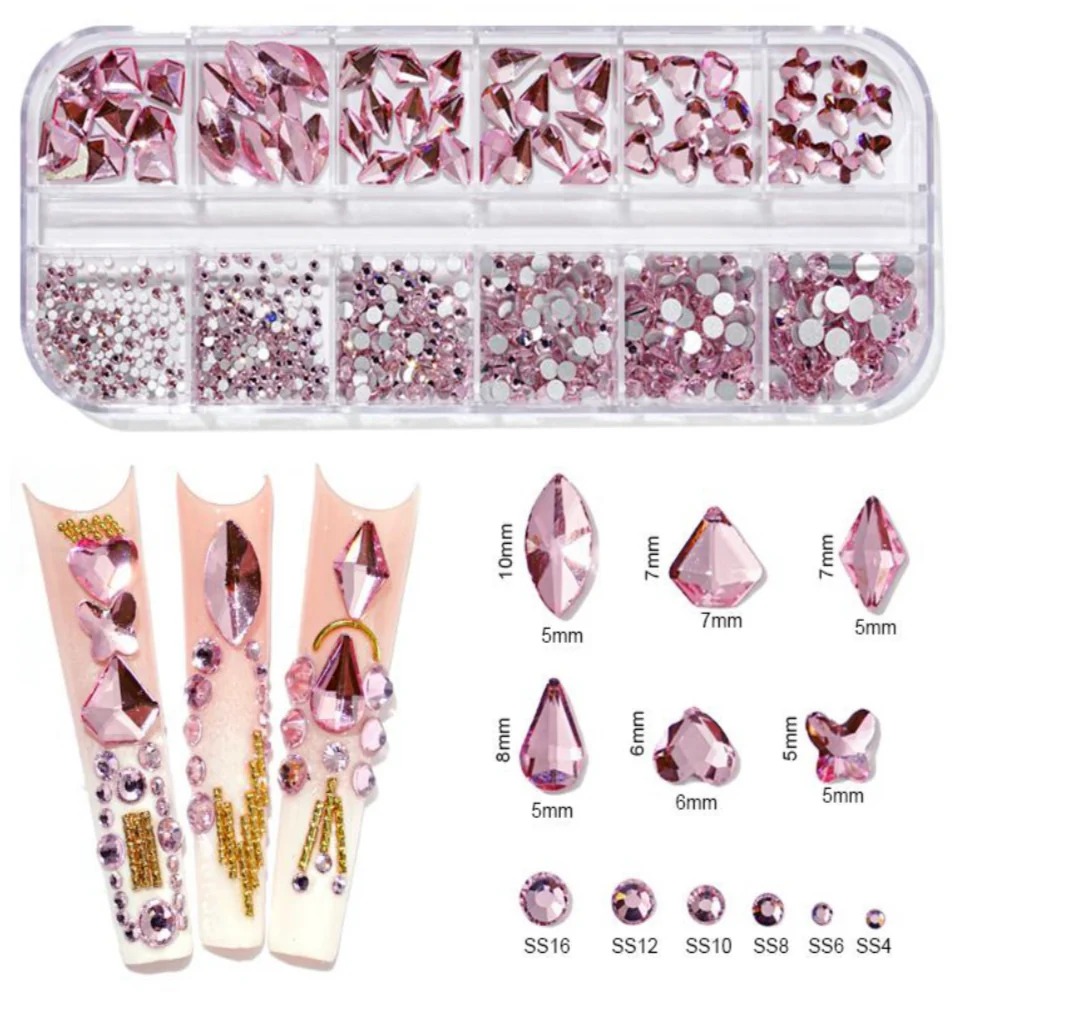 Flat Back Multi-Shaped Rhinestones - Image 8
