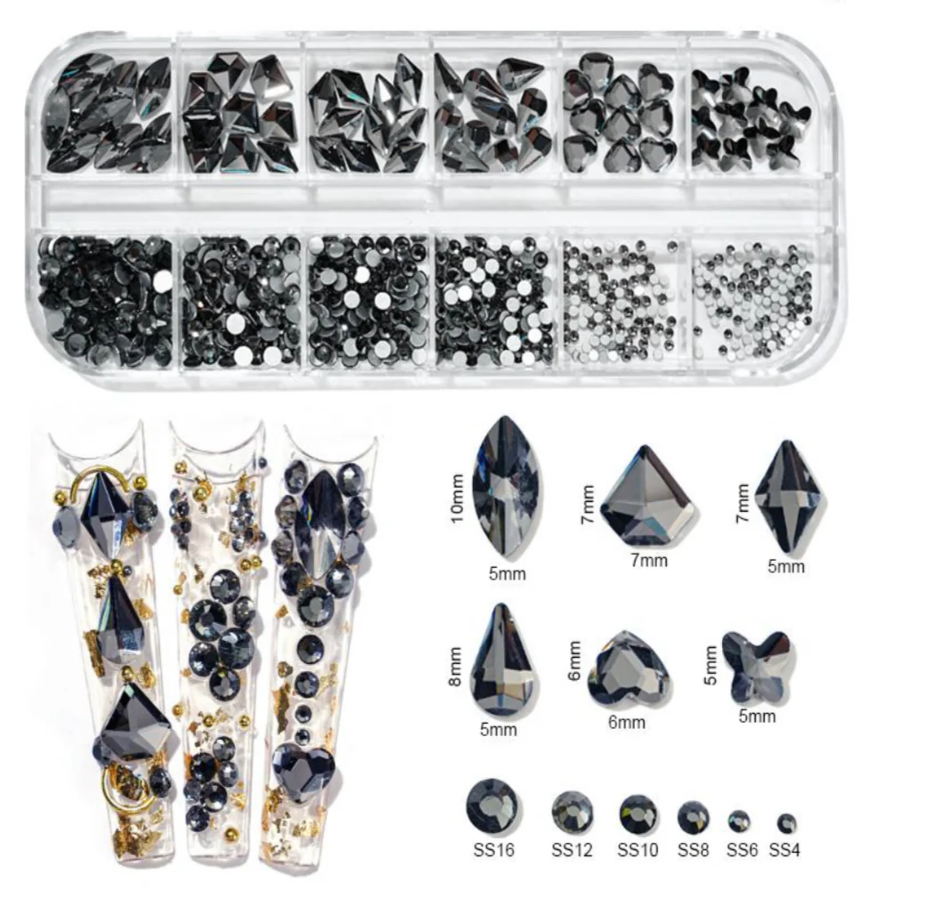 Flat Back Multi-Shaped Rhinestones - Image 9