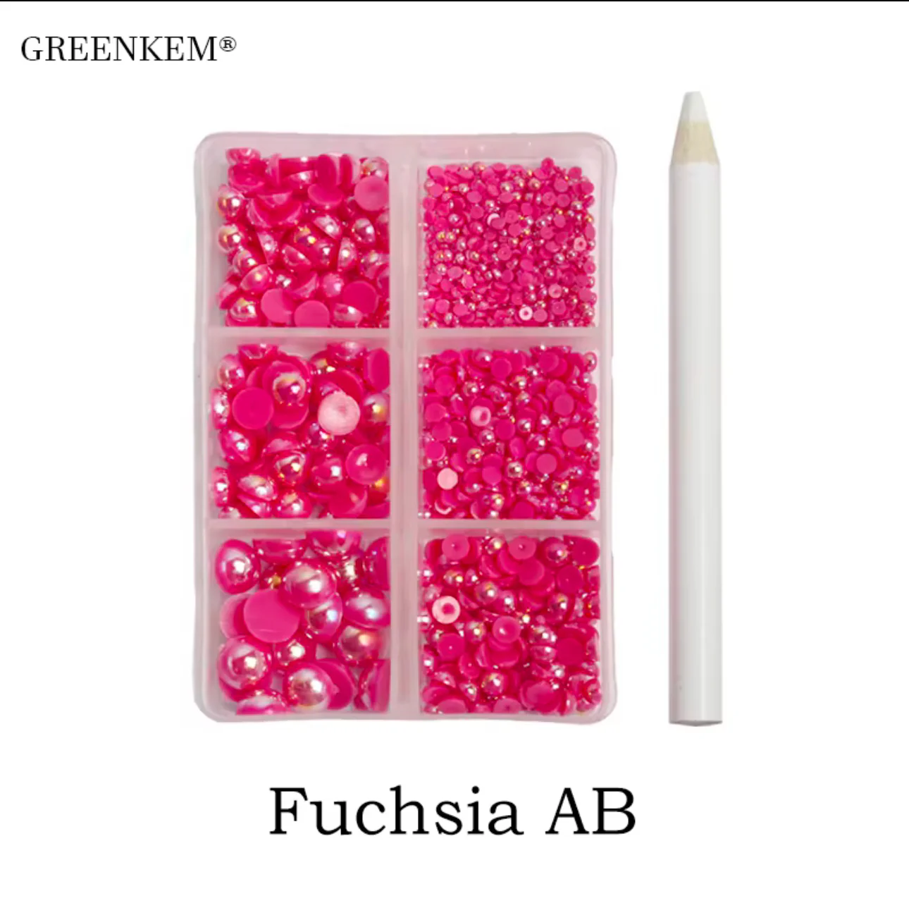 Flat Back Nail Pearl Pack - Image 10