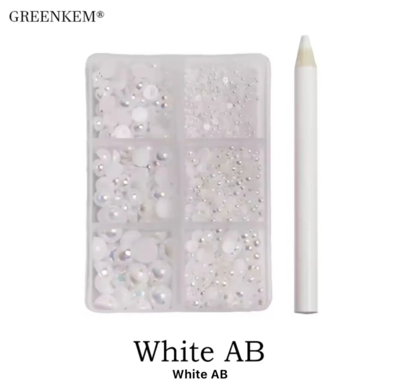 Flat Back Nail Pearl Pack - Image 3