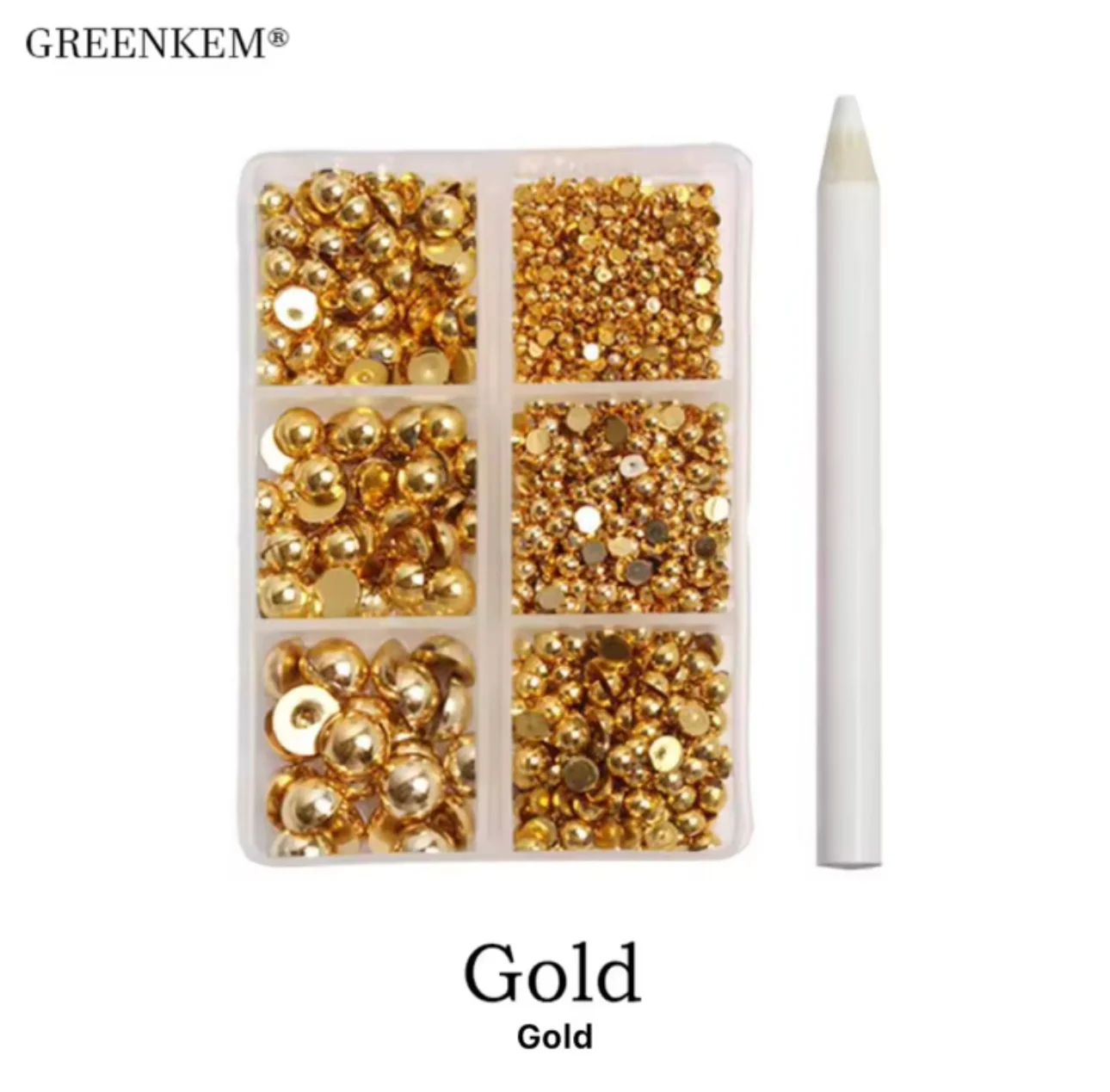 Flat Back Nail Pearl Pack - Image 4