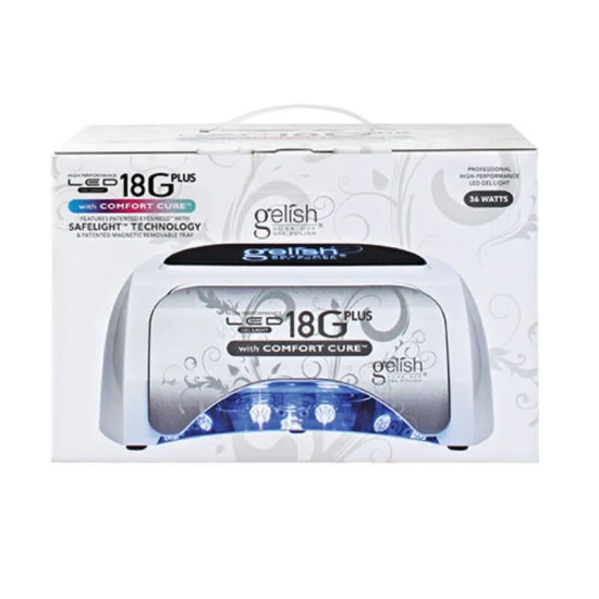 Gelish 18g Plus Led Light With Comfort Cure