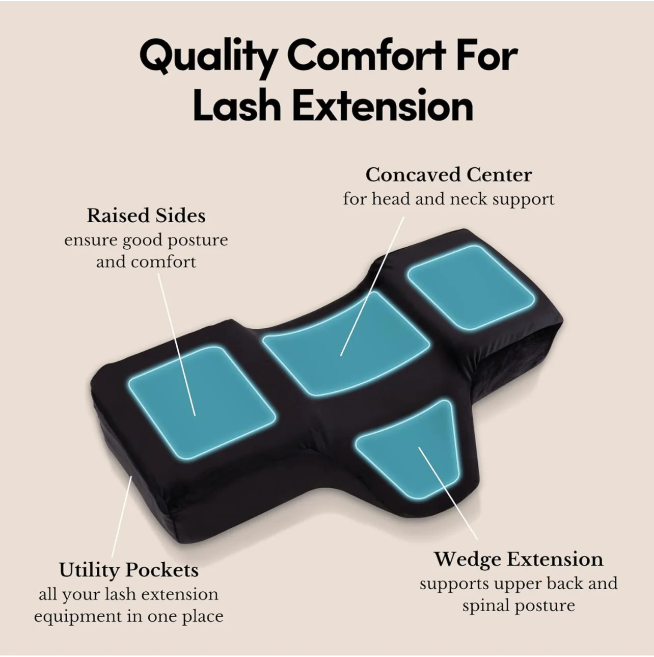 Head Rest Lash Pillow - Image 2