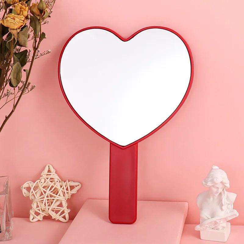 Heart Shaped Hand Held Mirror - Image 3