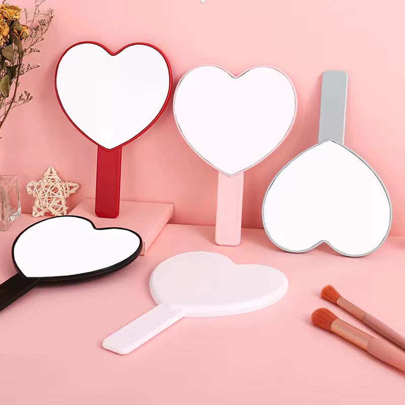 Heart Shaped Hand Held Mirror - Image 5