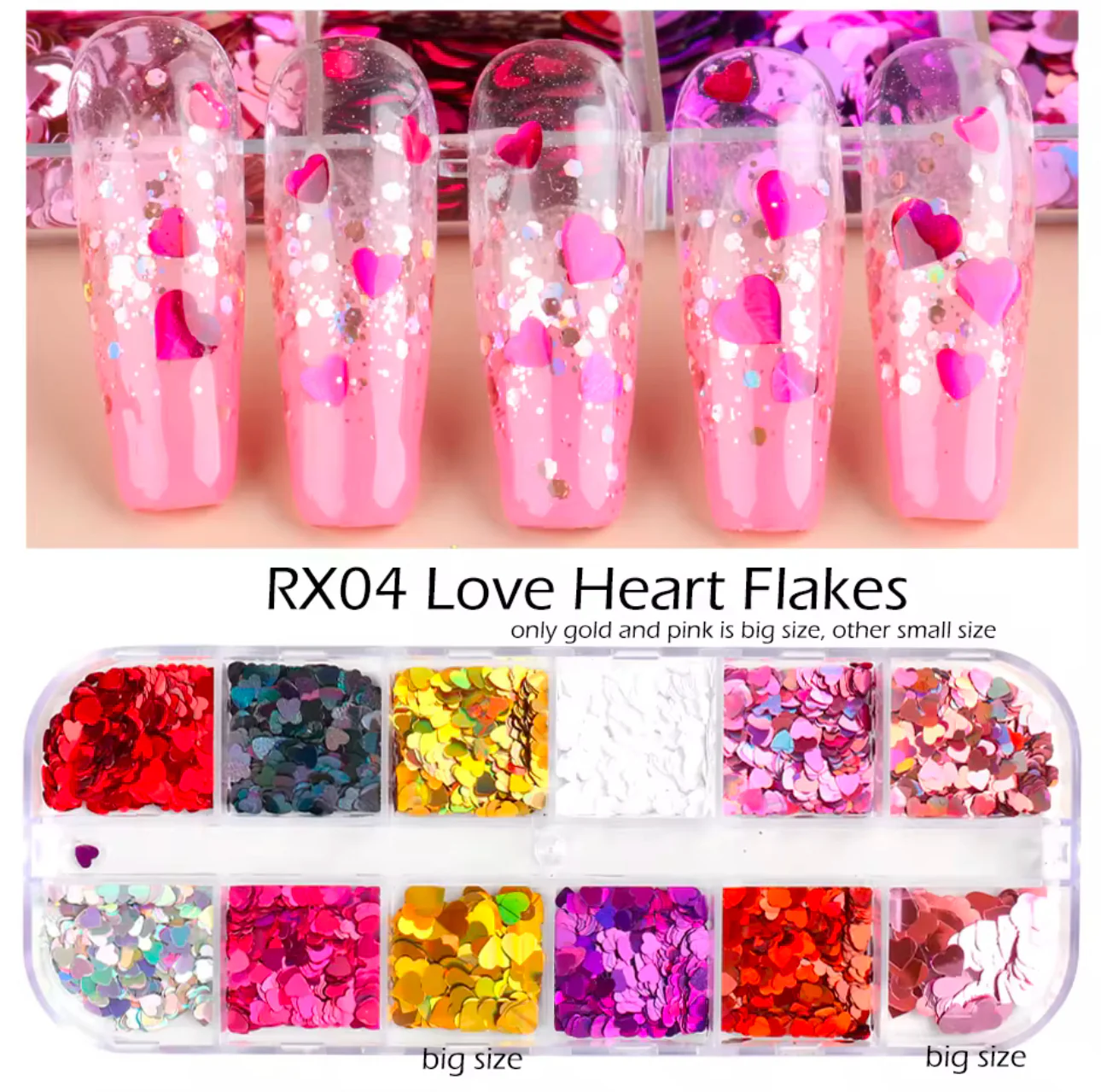 Heart Nail Decals - Image 4