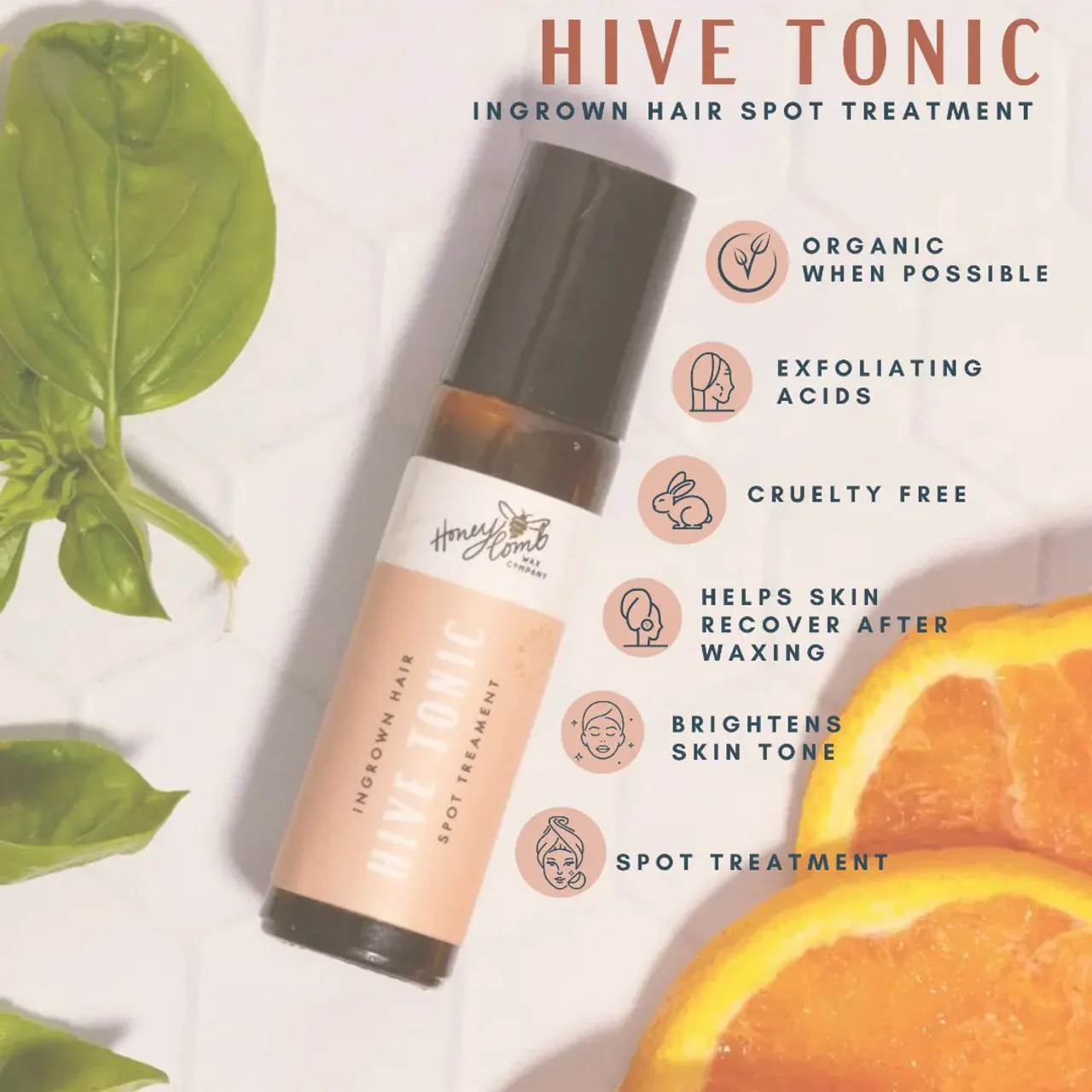 Honey Comb Wax Co. INGROWN SPOT TREATMENT | HIVE TONIC .338oz - Image 3