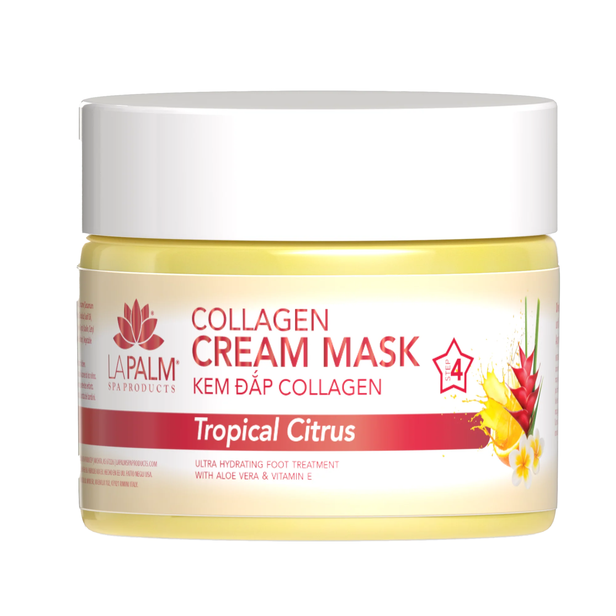 LA PALM Collagen Cream Mask “Tropical Citrus” 12oz