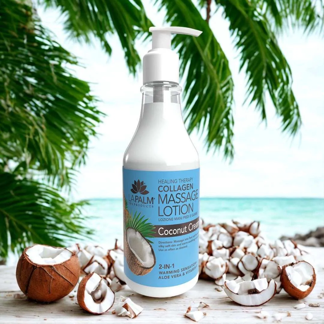 LA PALM Healing Therapy Massage Lotion “Coconut Cream"