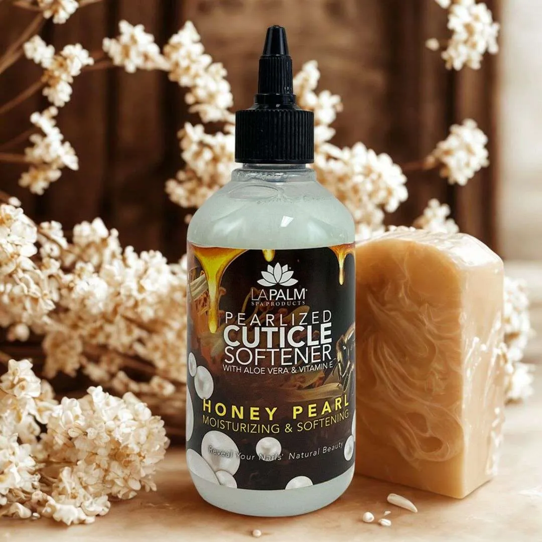 La Palm Pearlized Cuticle Softener – Honey Pearl