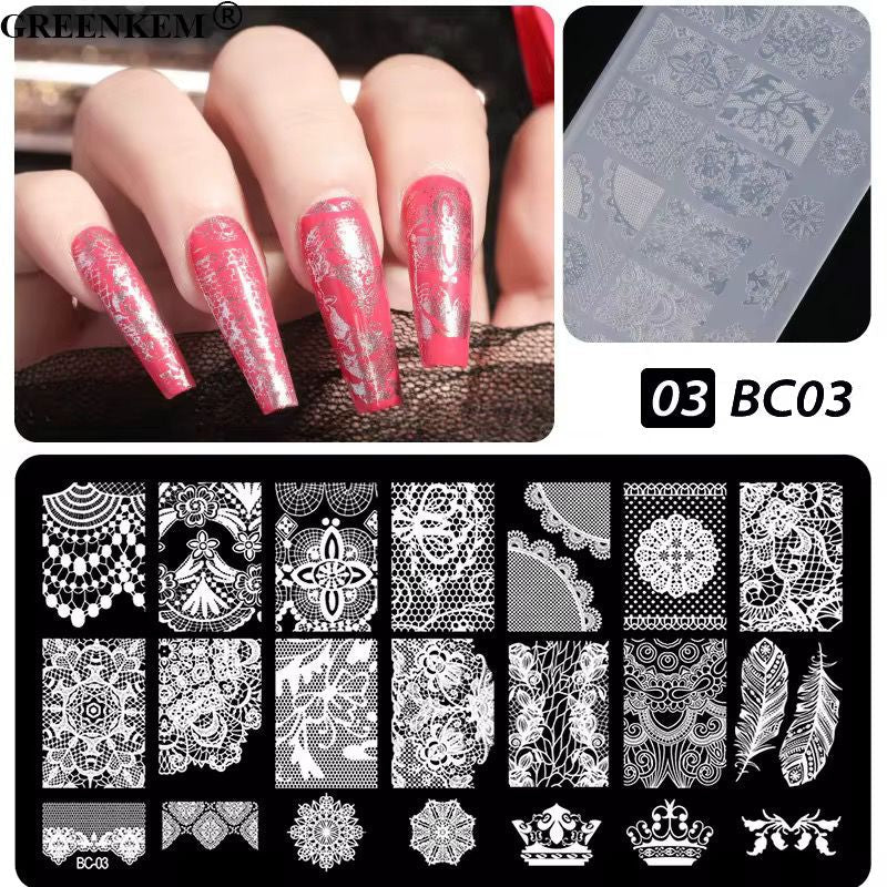 Lace Stamping Plates - Image 2