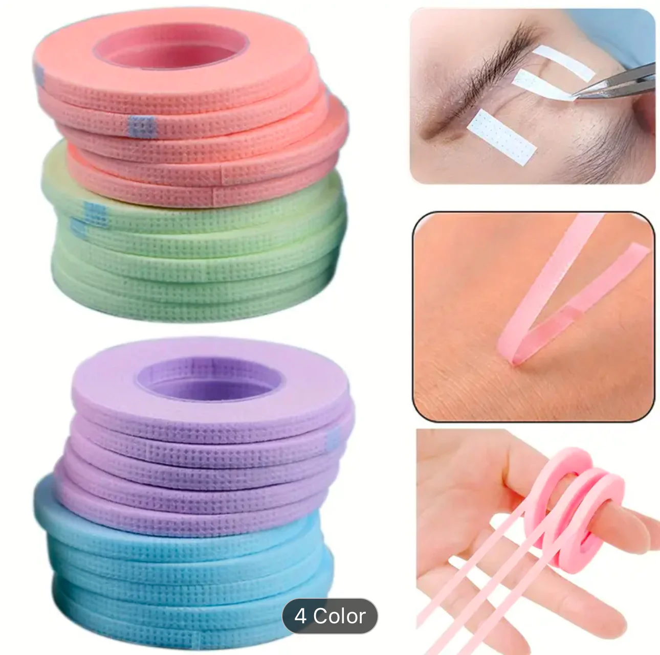 Lash Lift Tape 5 rolls 4mm - Image 2
