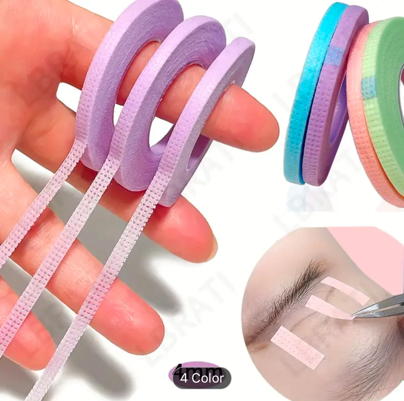 Lash Lift Tape 5 rolls 4mm - Image 3