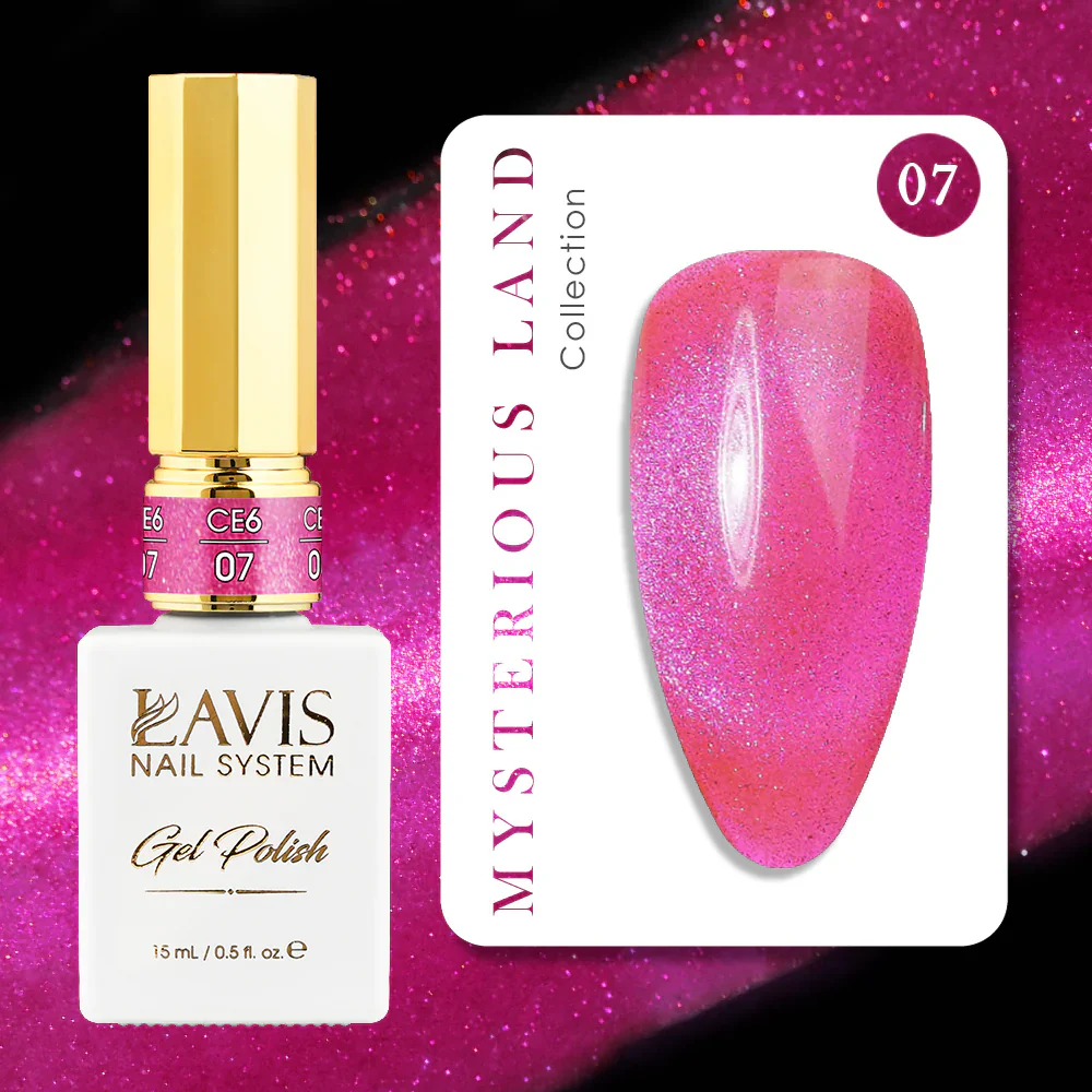 LAVIS Cat Eye Gel Polish 0.5 oz - Mysterious Land Collection Price - Image 2