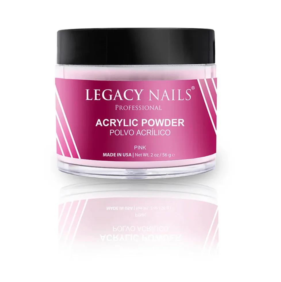 Legacy Nails Pink Acrylic Powder - Image 2