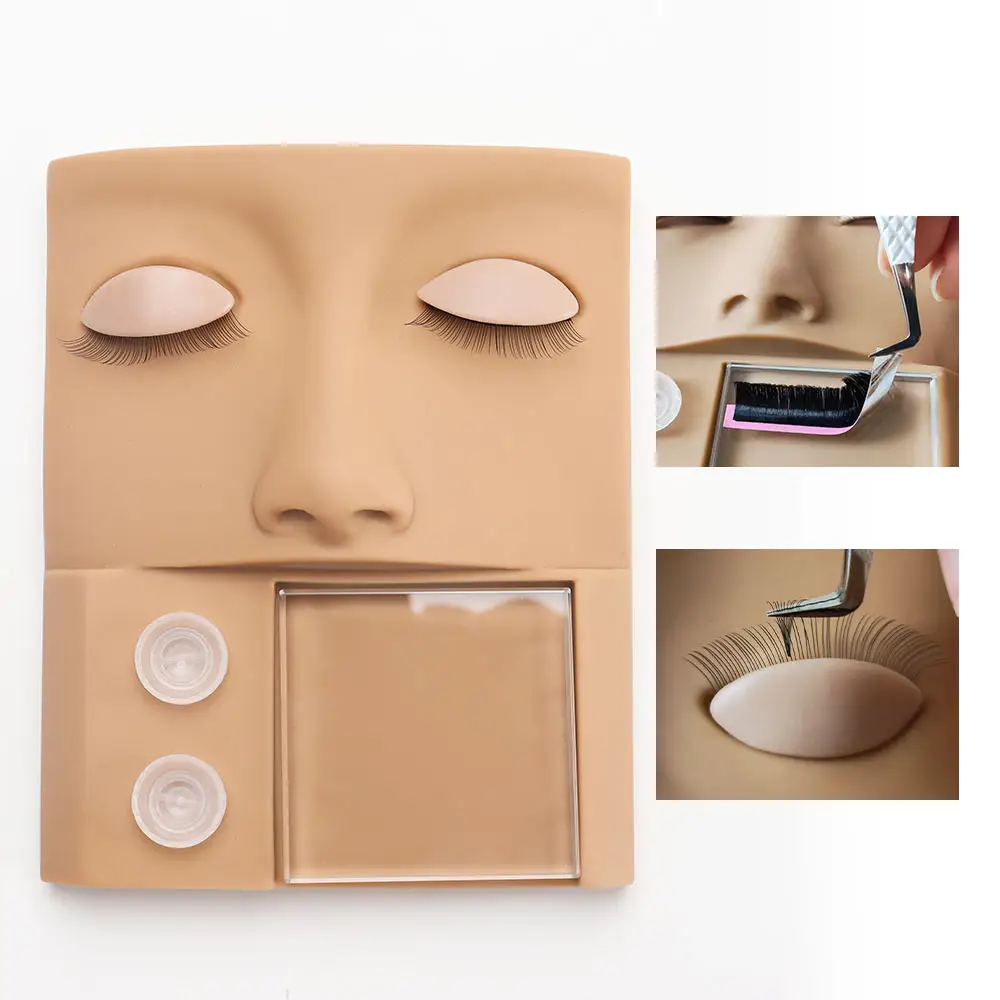 Mannequin Model Head With Removable Replacement Lashes - Image 2