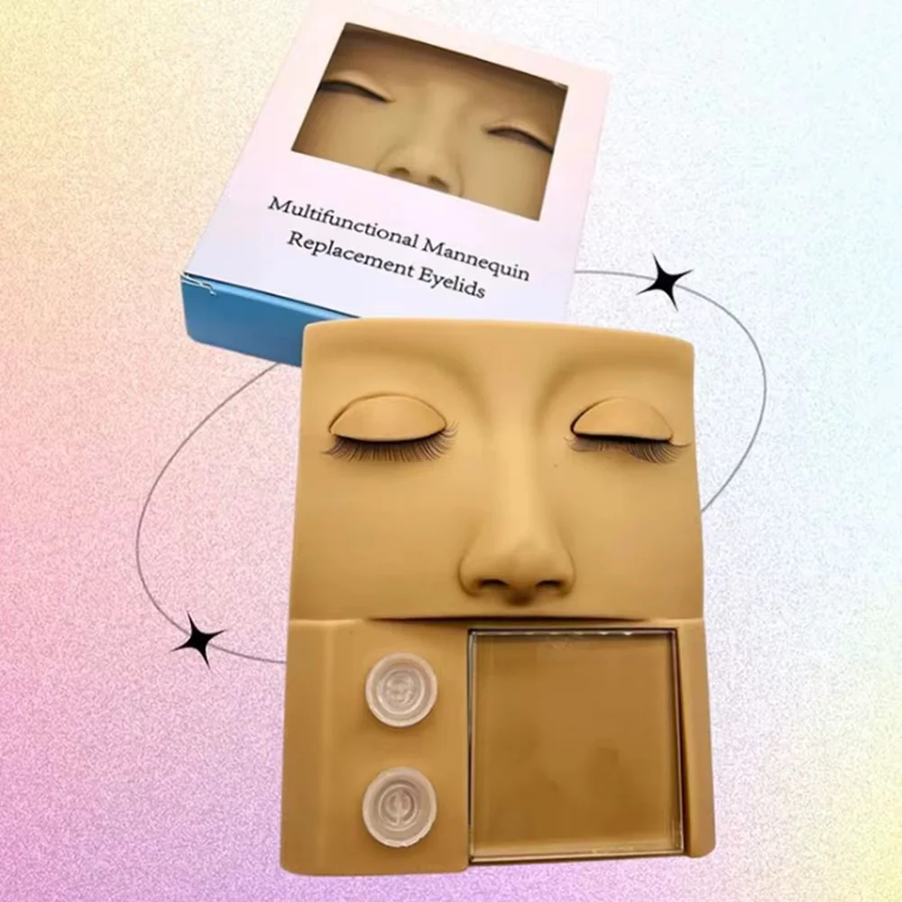 Mannequin Model Head With Removable Replacement Lashes - Image 4