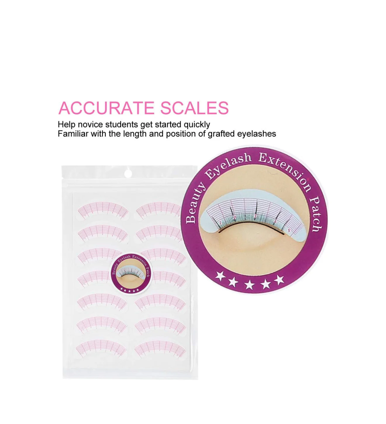Mapping Lash Extension Stickers - Image 2