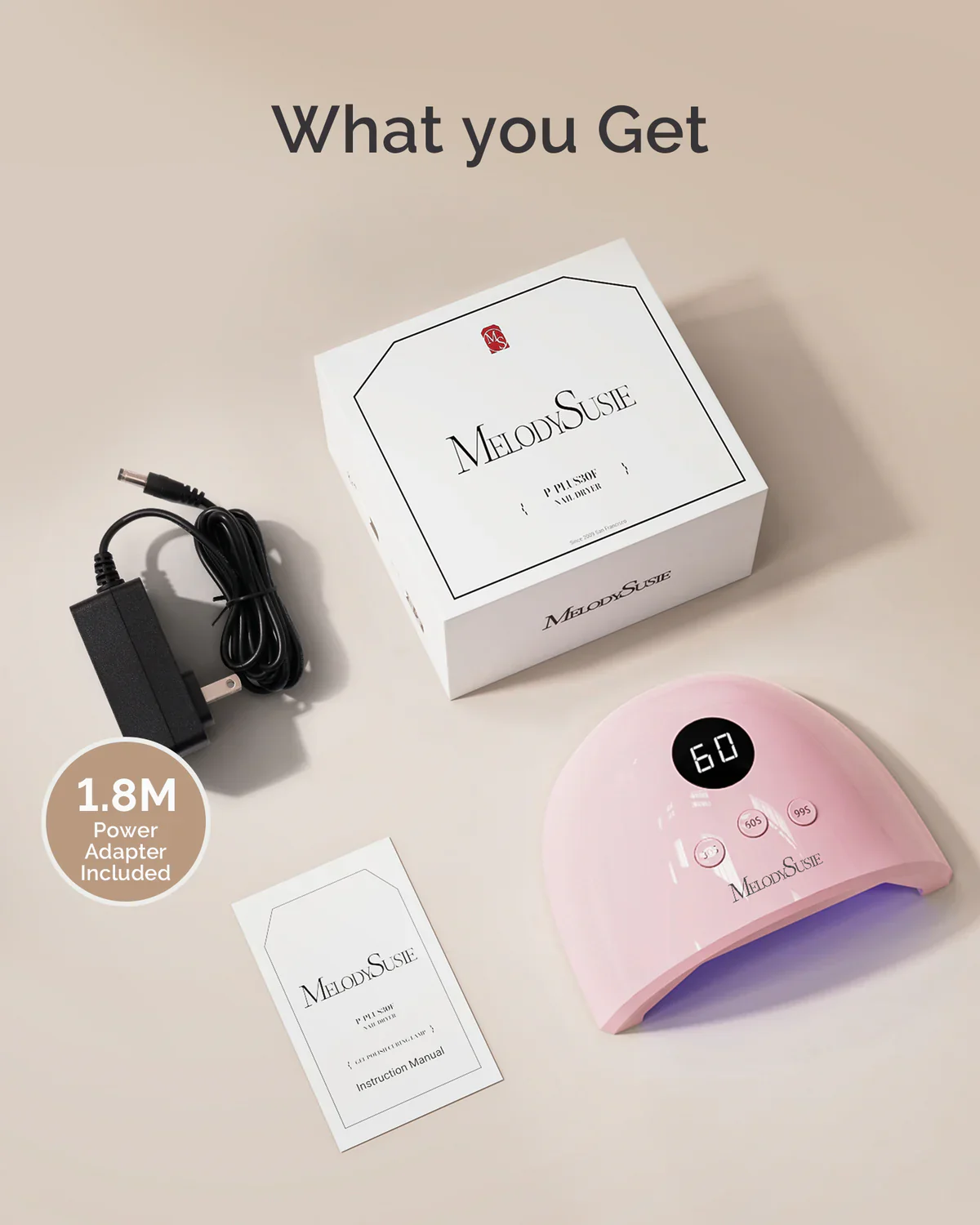 MelodySusie PLUS30F UV/LED Nail Lamp - Image 4