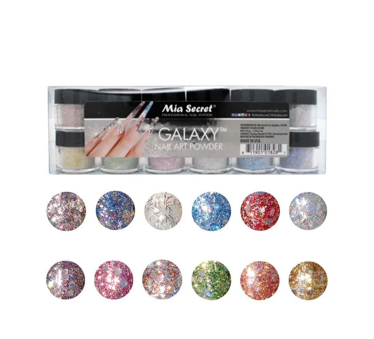 Mia Secret "GALAXY" Nail Art Powder