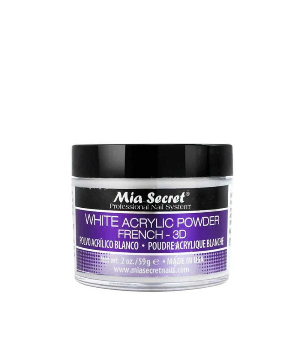 Mia Secret "White" Acrylic Powder - Image 2
