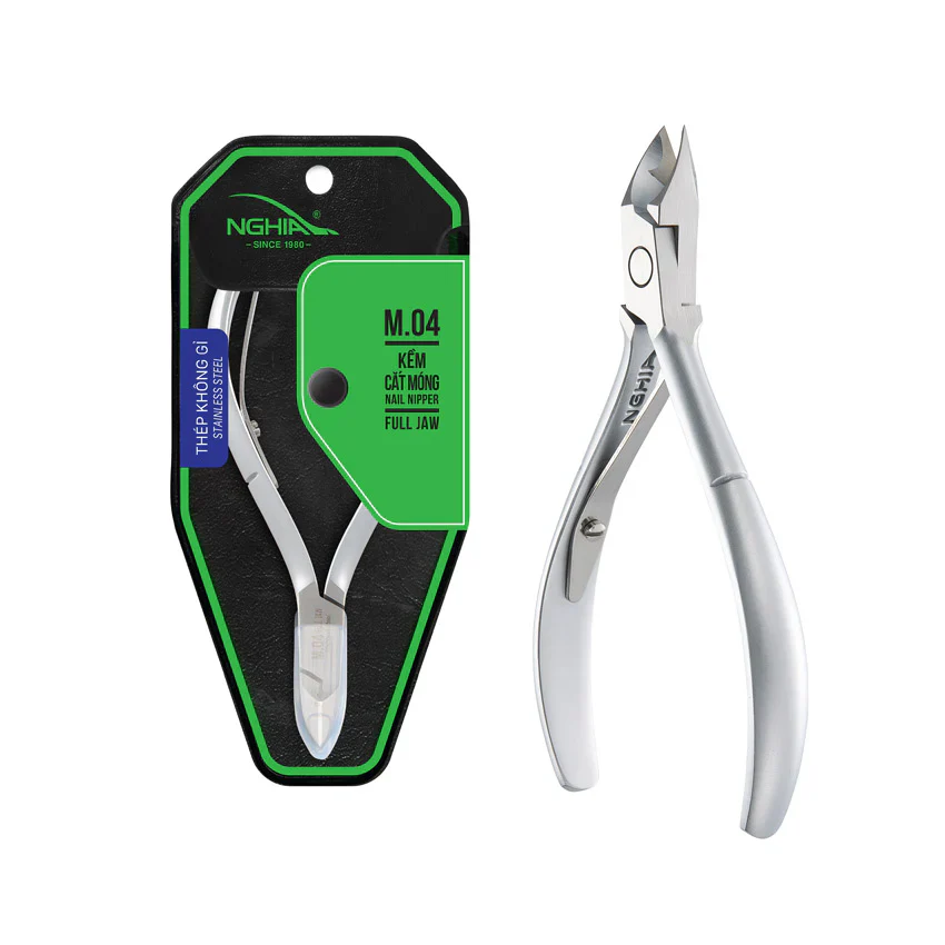 NGHIA Acrylic/Nail Nippers M-04 (Stainless Steel)