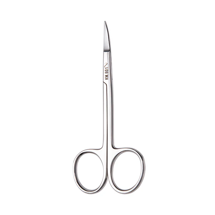 NGHIA Curve Scissors - KM-601 (Stainless Steel) - Image 4