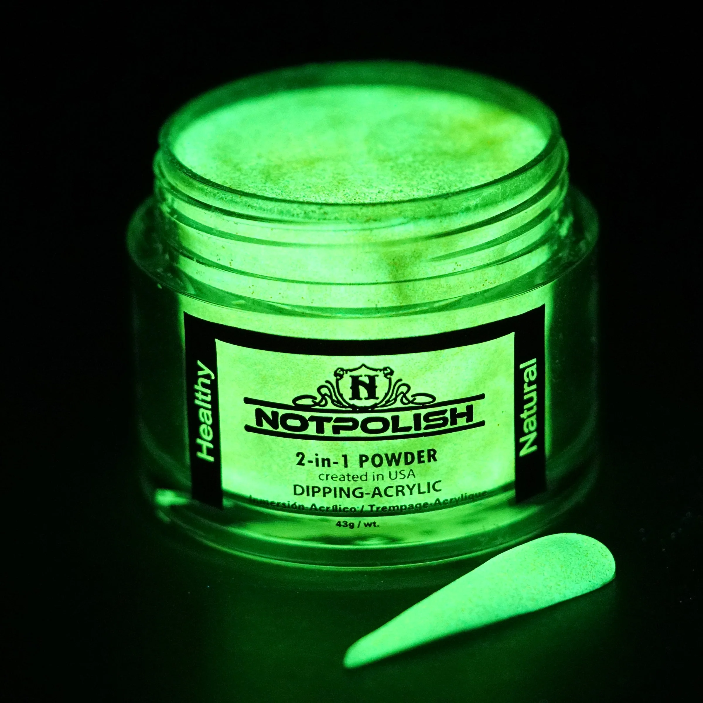 NOTPOLISH G08 - GLOW ME THE MONEY - Image 2