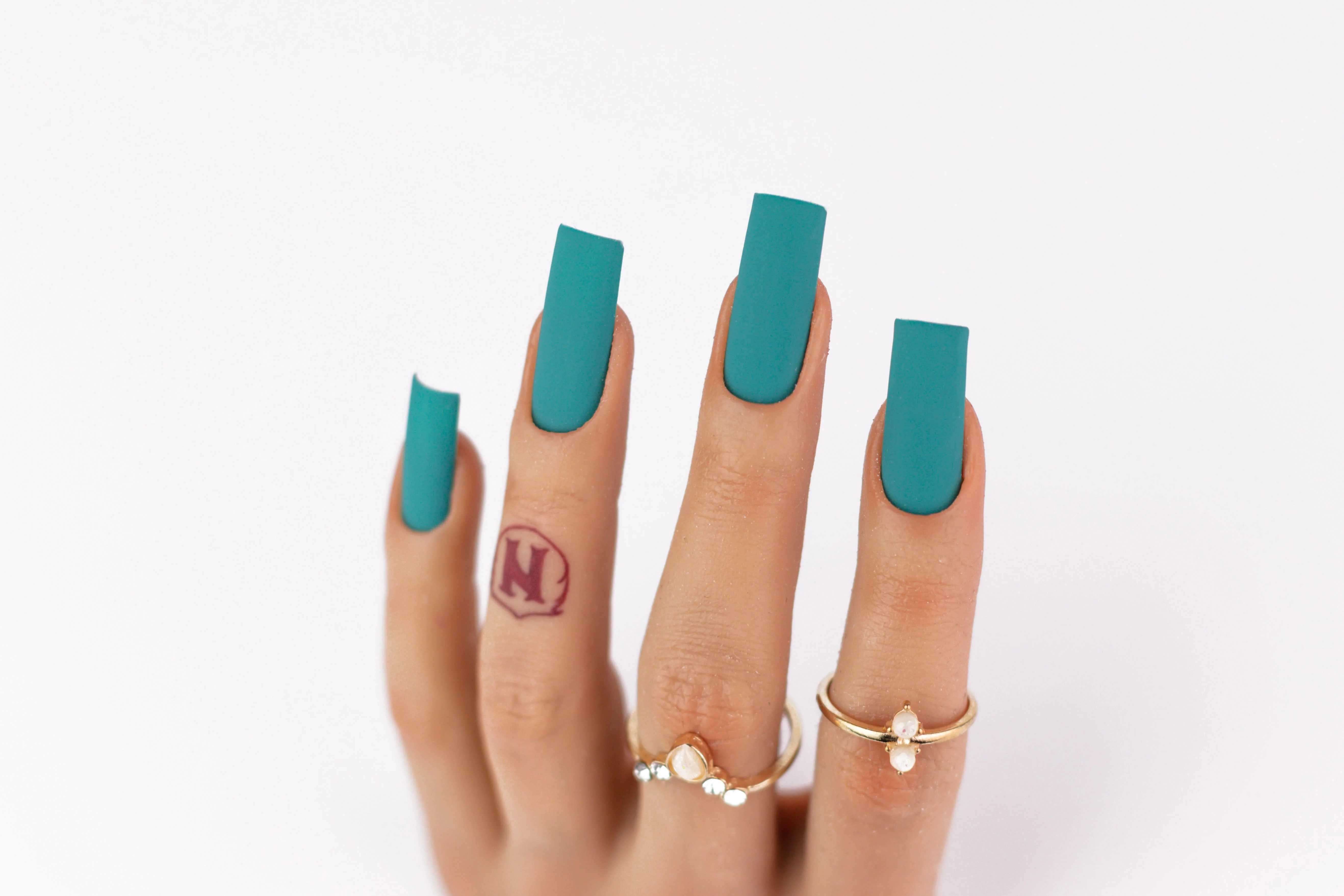 NOTPOLISH M106 I DON'T KISS & TEAL POWDER - Image 2