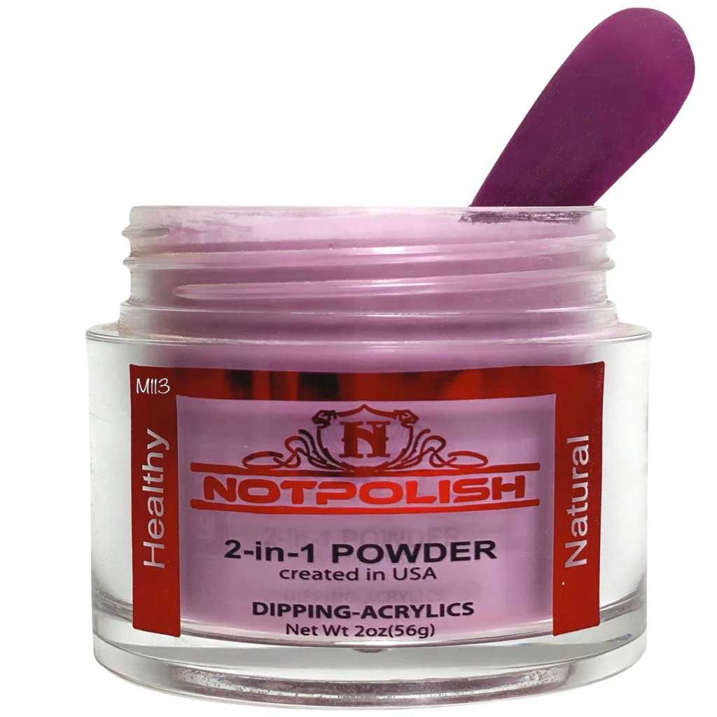 NOTPOLISH M113 BIG PLUM POWDER - Image 4