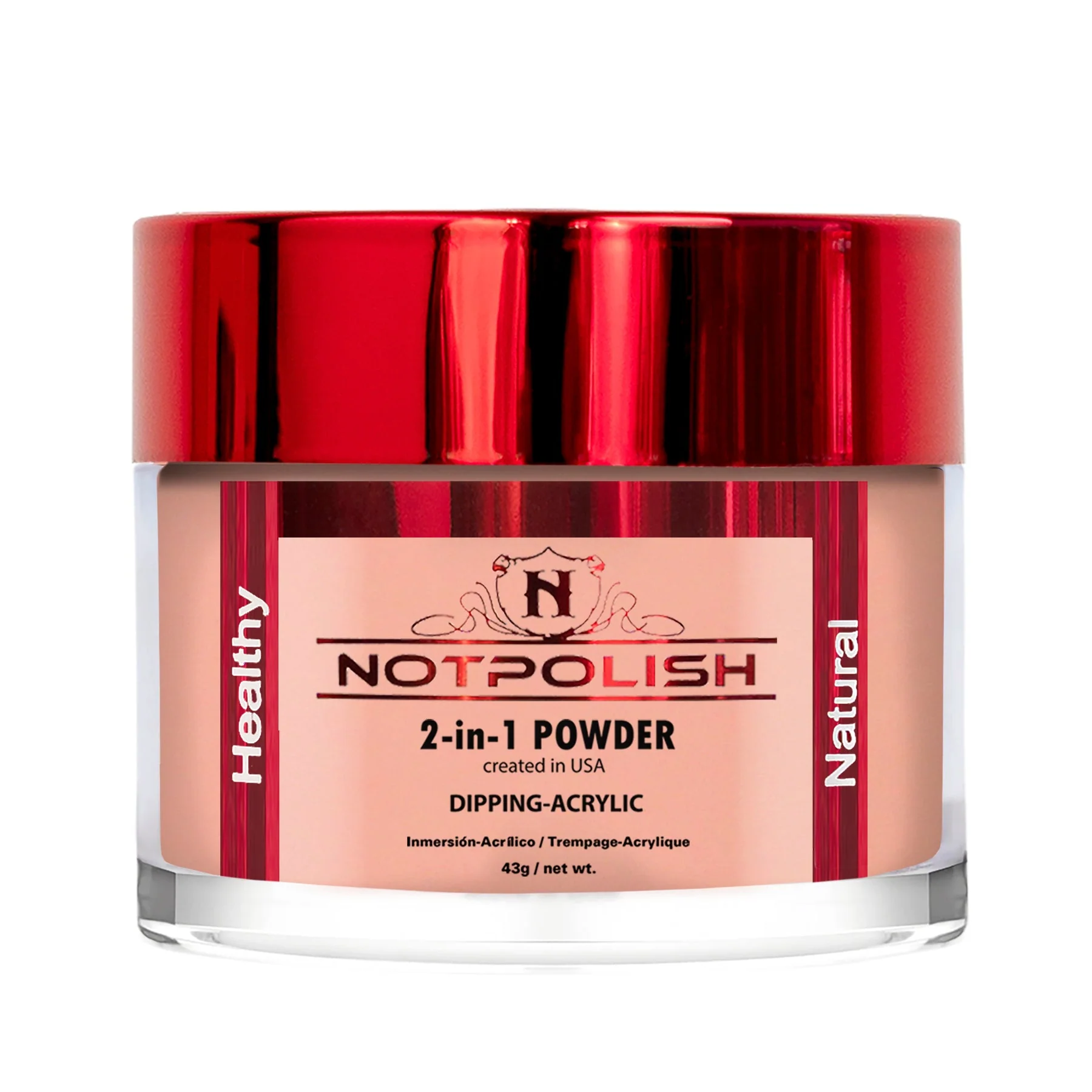 NOTPOLISH M23 SOFT PEACH POWDER
