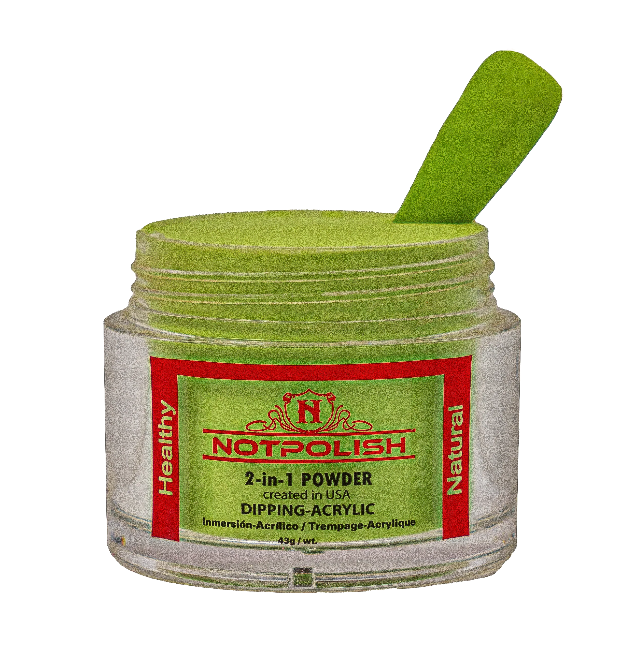 NOTPOLISH M69 GREEN ENVY POWDER - Image 3