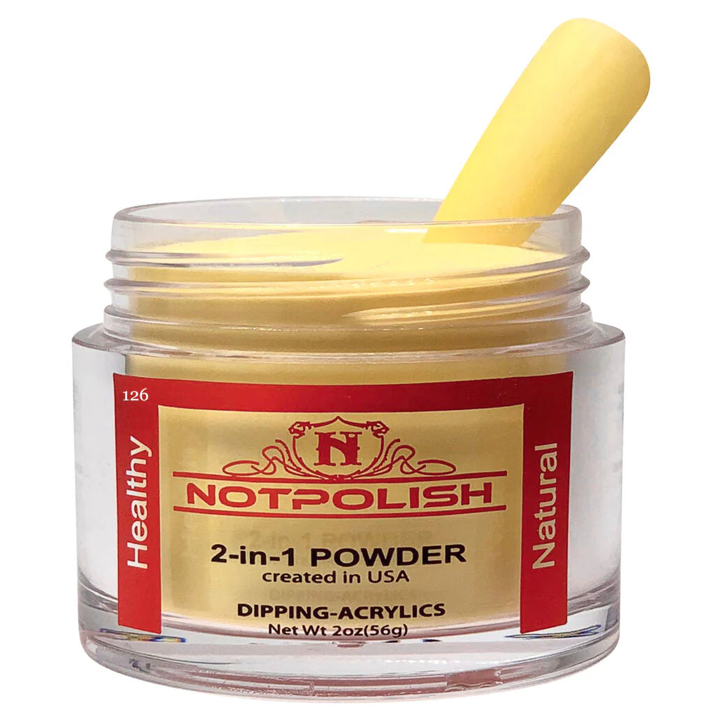 NOTPOLISH OG 126 - Blonded Moment POWDER - Image 3