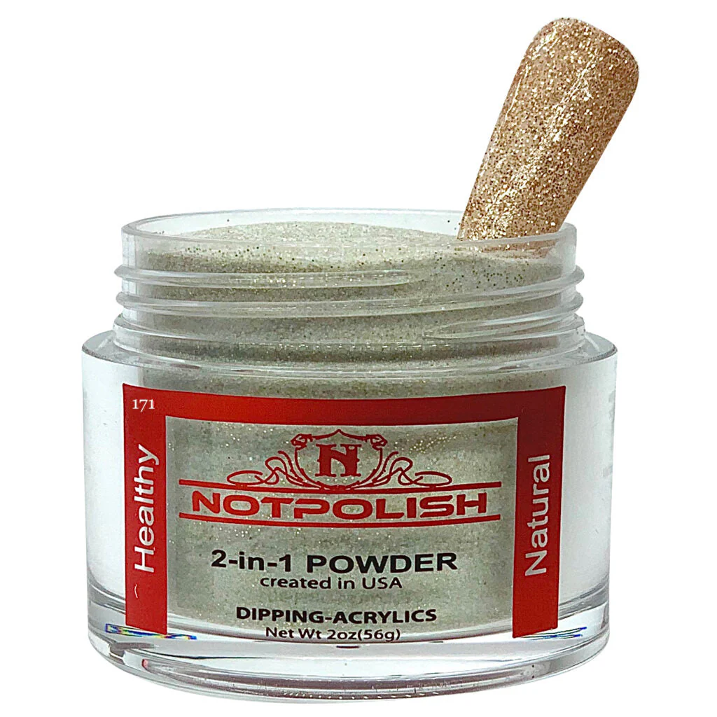 NOTPOLISH OG 171 - CHAMPAGNE GOLD POWDER - Image 4