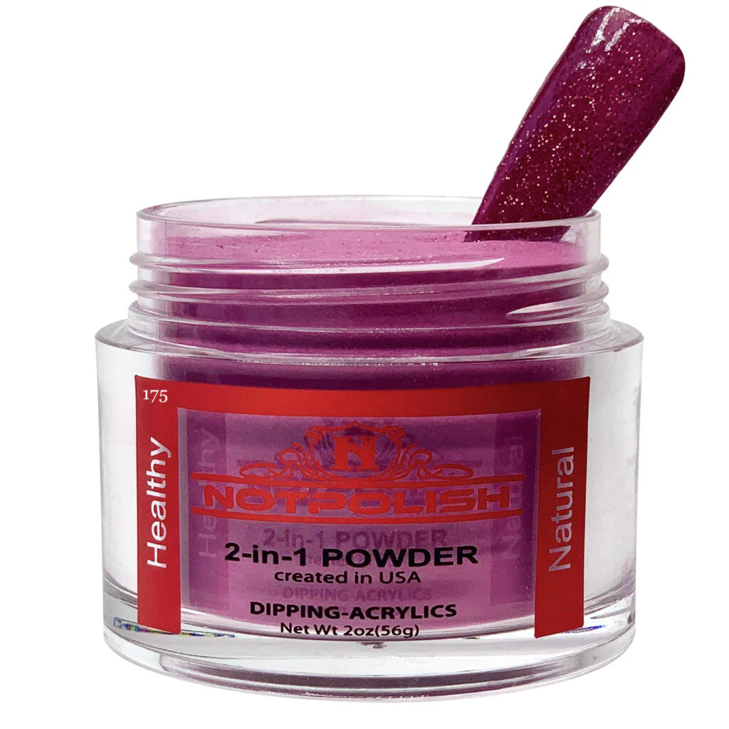NOTPOLISH OG 175 - PINK STARS POWDER - Image 4