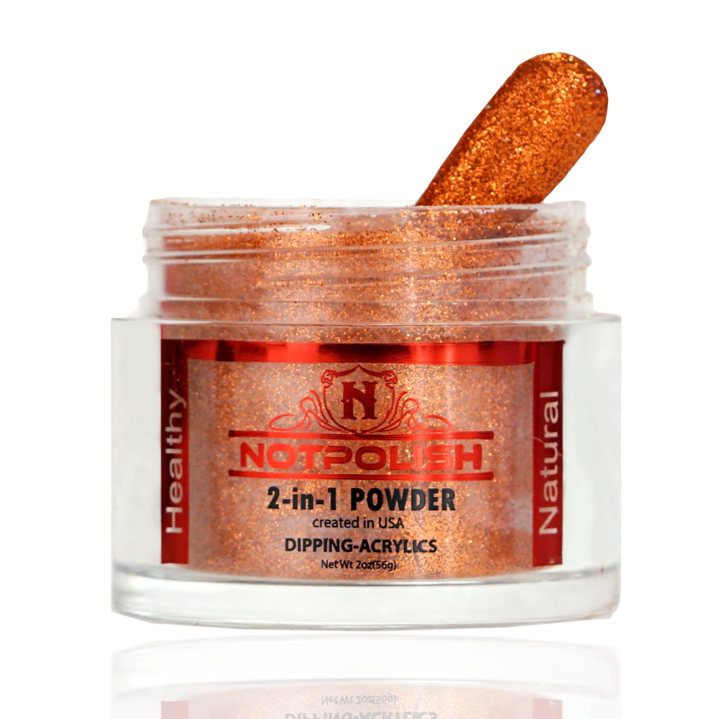 NOTPOLISH OG 176 - FOXY BROWN POWDER - Image 4