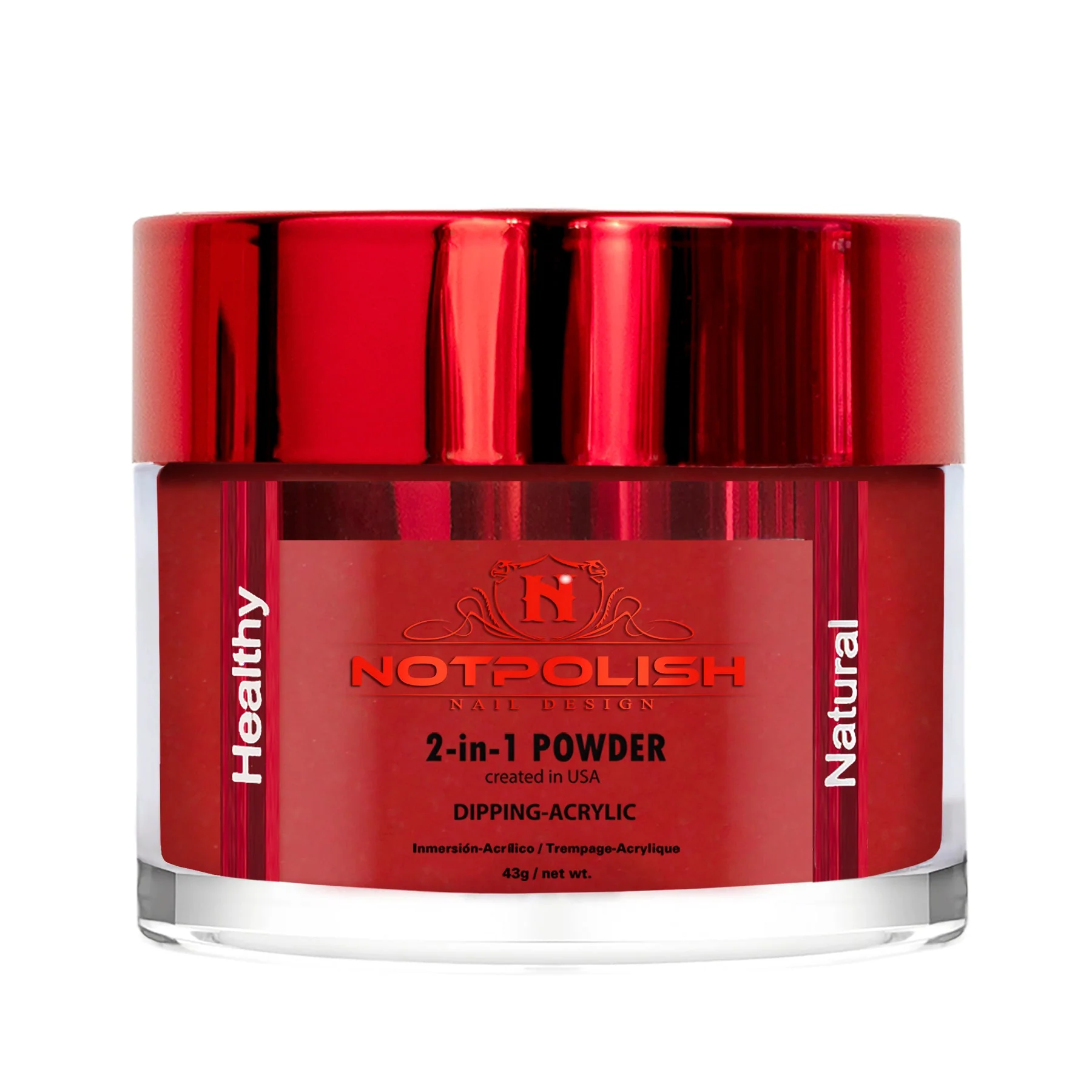 NOTPOLISH OG 179 - RED LOTUS POWDER