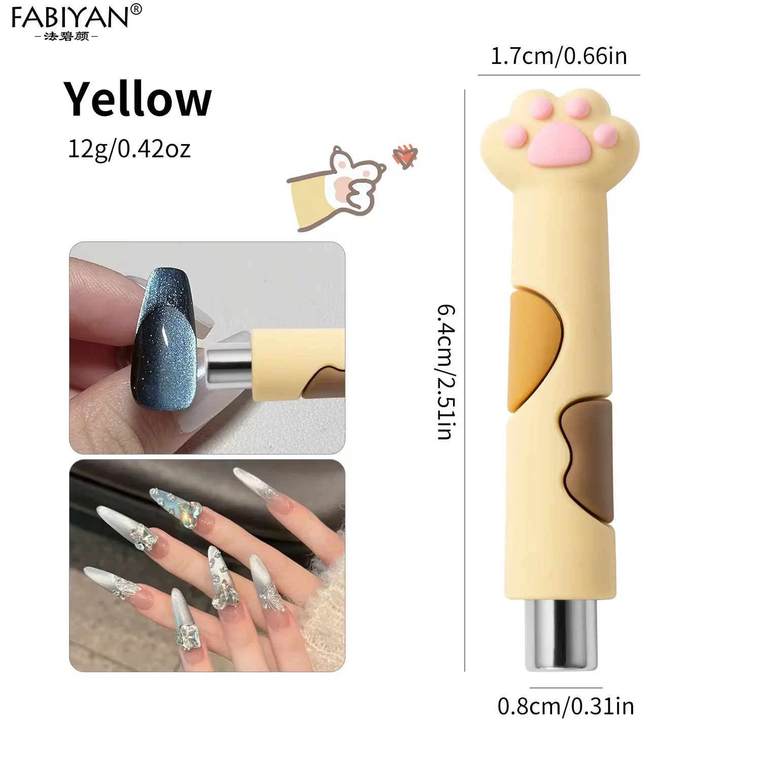 Paw Cat Eye Magnet - Image 5