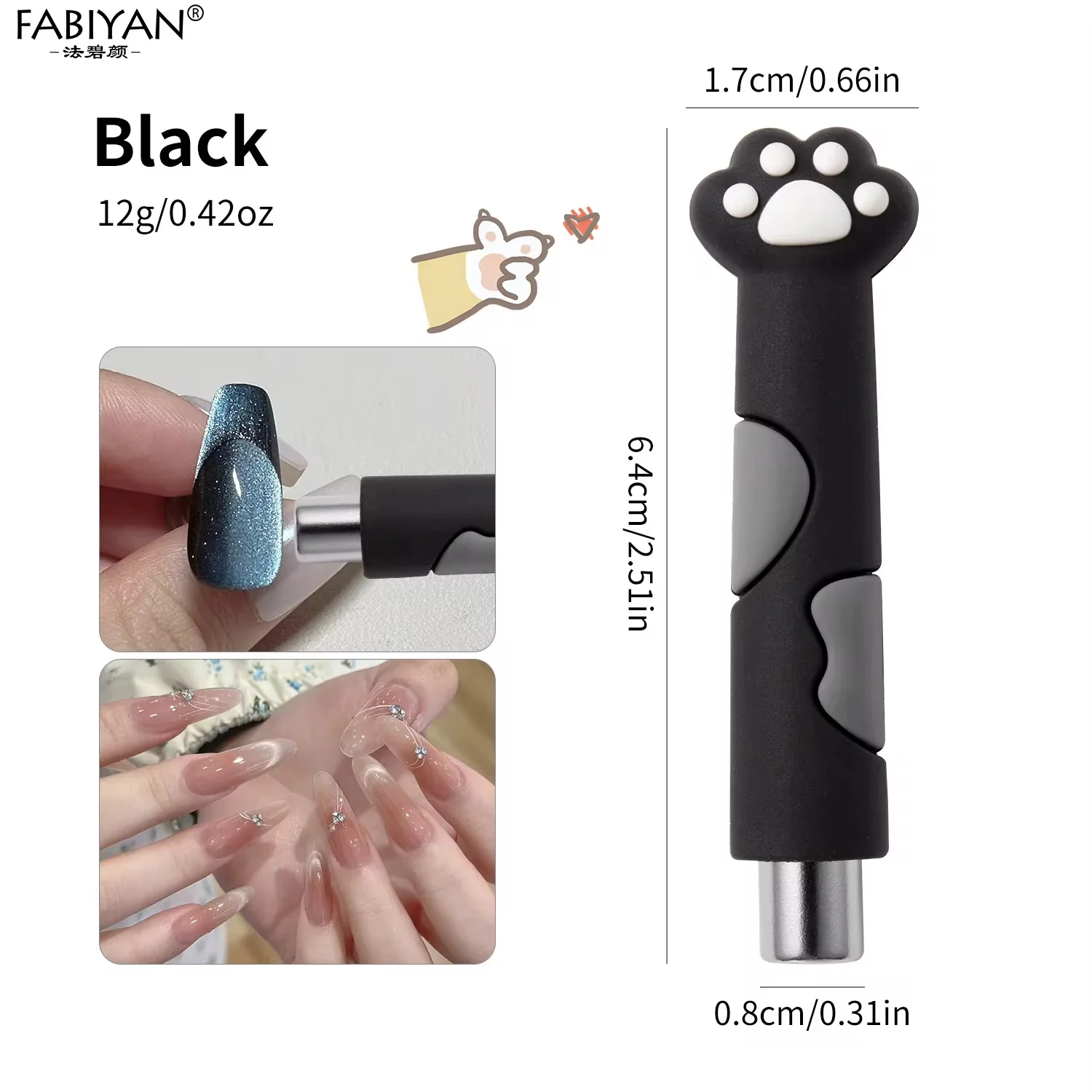 Paw Cat Eye Magnet - Image 7